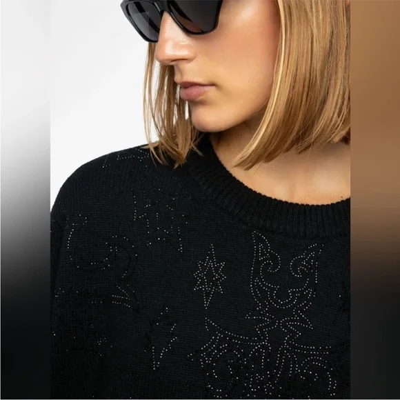 Zadig &Voltaire Markuz Cashmere Sweater $578 New without tag